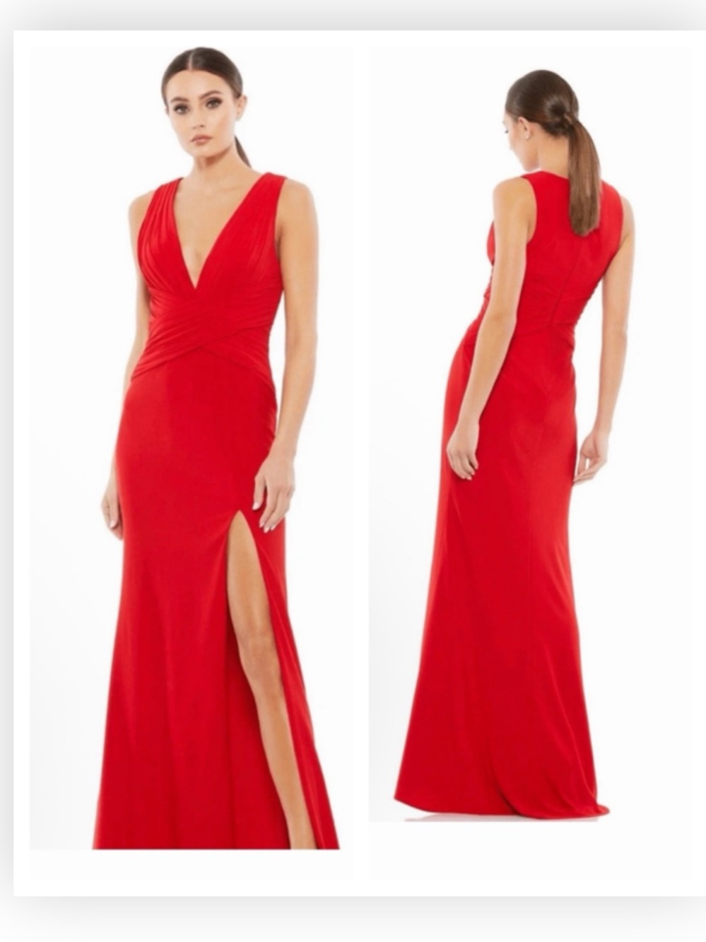 Mac Duggal 55703 Sleeveless Formal Gown NWT $398